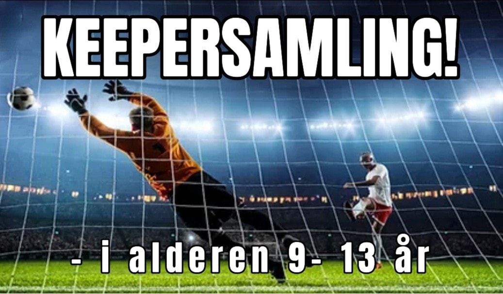 Keepersamling for unge målvakter i alderen 9 til 13 år